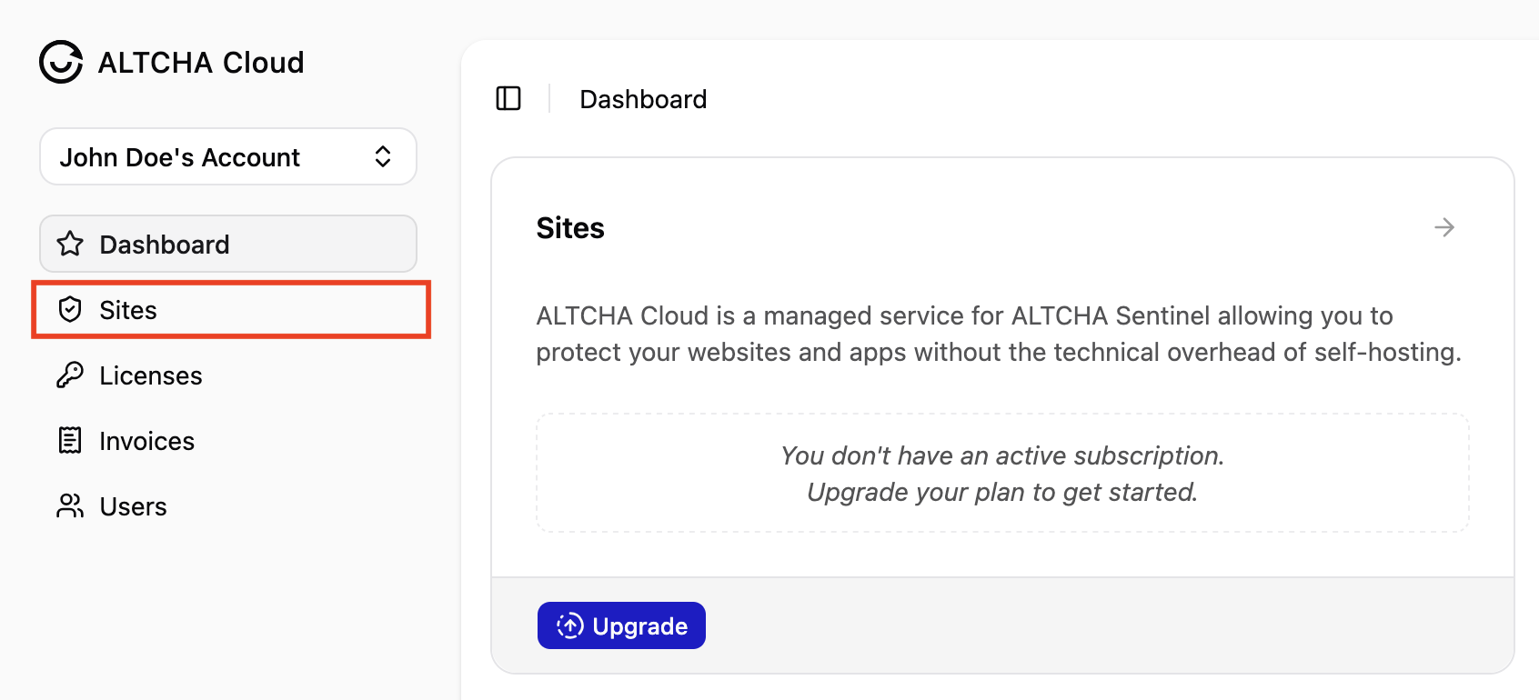 Cloud Sites